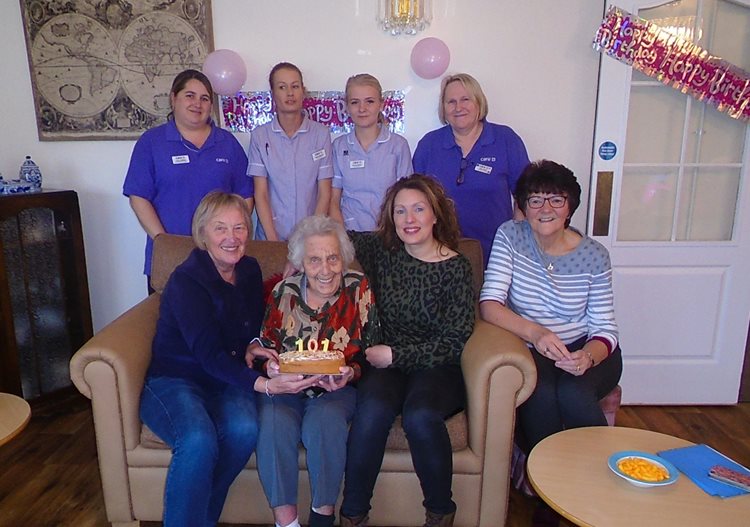 Hadrian Park resident celebrates 101st birthday